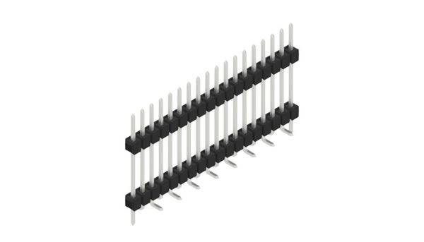 Fischer Elektronik Stiftleiste (Standard) Anzahl Reihen: 1 10051940 10St.