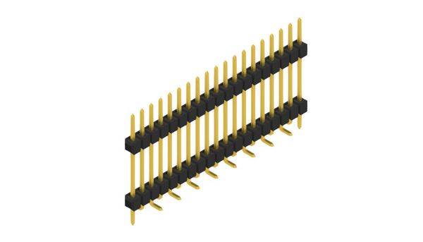 Fischer Elektronik Stiftleiste (Standard) Anzahl Reihen: 1 10051942 10St.