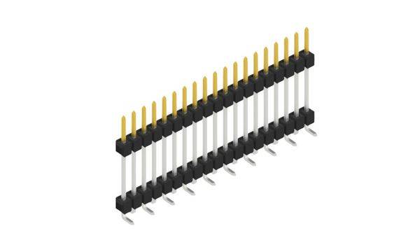 Fischer Elektronik Stiftleiste (Standard) Anzahl Reihen: 1 10051943 10St.
