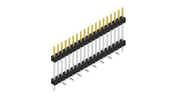 Fischer Elektronik Stiftleiste (Standard) Anzahl Reihen: 1 10051944 10St.