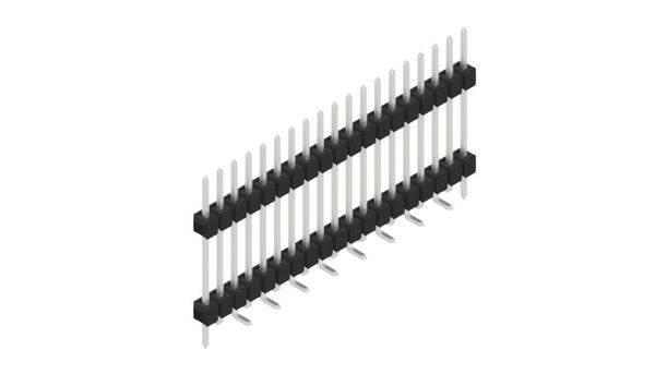 Fischer Elektronik Stiftleiste (Standard) Anzahl Reihen: 1 10051946 10St.