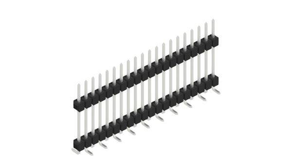 Fischer Elektronik Stiftleiste (Standard) Anzahl Reihen: 1 10051952 10St.