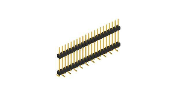 Fischer Elektronik Stiftleiste (Standard) Anzahl Reihen: 1 SL15SMD18221G 10St.