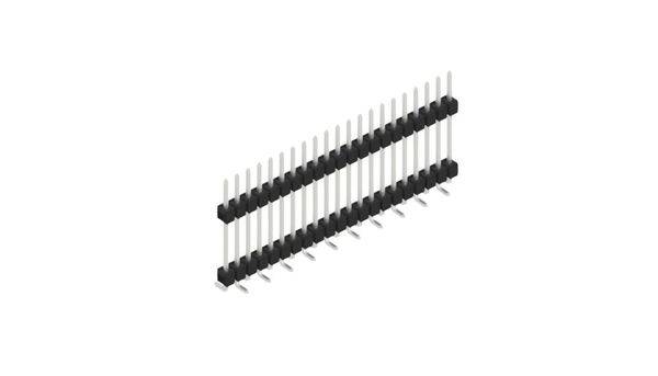 Fischer Elektronik Stiftleiste (Standard) Anzahl Reihen: 1 SL15SMD18221Z 10St.