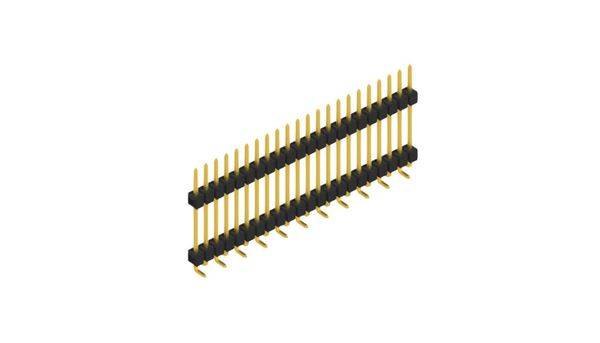 Fischer Elektronik Stiftleiste (Standard) Anzahl Reihen: 1 SL15SMD18222G 10St.