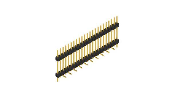 Fischer Elektronik Stiftleiste (Standard) Anzahl Reihen: 1 SL15SMD18223GP 10St.