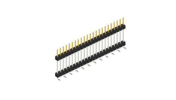Fischer Elektronik Stiftleiste (Standard) Anzahl Reihen: 1 SL15SMD18223S 10St.