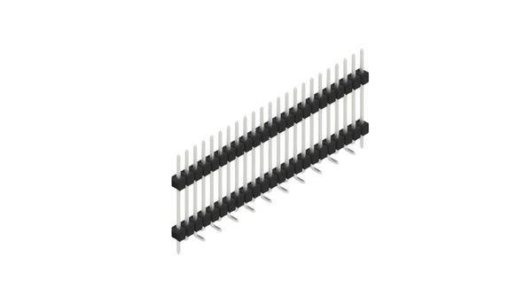 Fischer Elektronik Stiftleiste (Standard) Anzahl Reihen: 1 SL15SMD18223ZP 10St.