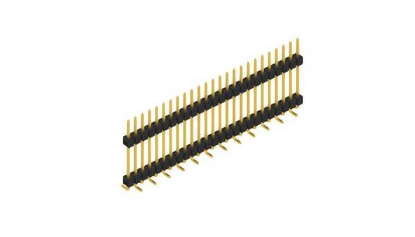 Fischer Elektronik Stiftleiste (Standard) Anzahl Reihen: 1 SL15SMD18225G 10St.