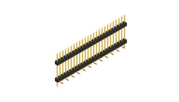Fischer Elektronik Stiftleiste (Standard) Anzahl Reihen: 1 SL15SMD18225GP 10St.