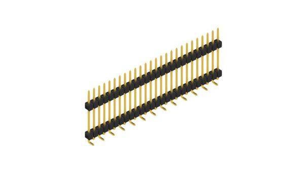 Fischer Elektronik Stiftleiste (Standard) Anzahl Reihen: 1 SL15SMD18226G 10St.