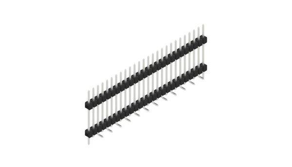 Fischer Elektronik Stiftleiste (Standard) Anzahl Reihen: 1 SL15SMD18226ZP 10St.