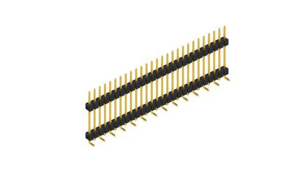 Fischer Elektronik Stiftleiste (Standard) Anzahl Reihen: 1 SL15SMD18227G 10St.