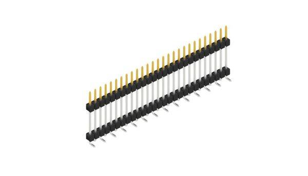 Fischer Elektronik Stiftleiste (Standard) Anzahl Reihen: 1 SL15SMD18227S 10St.