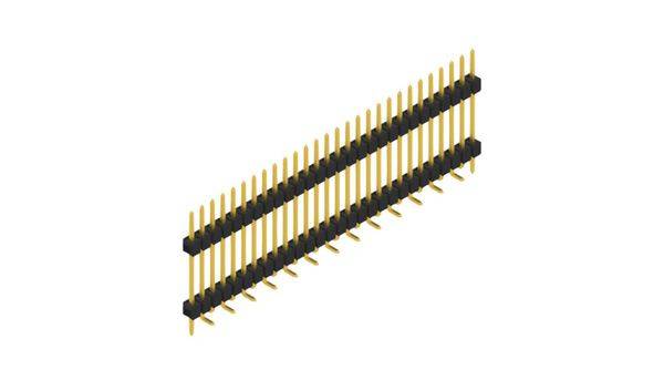 Fischer Elektronik Stiftleiste (Standard) Anzahl Reihen: 1 SL15SMD18228GP 10St.