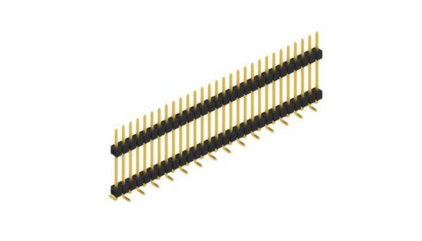 Fischer Elektronik Stiftleiste (Standard) Anzahl Reihen: 1 SL15SMD18229G 10St.