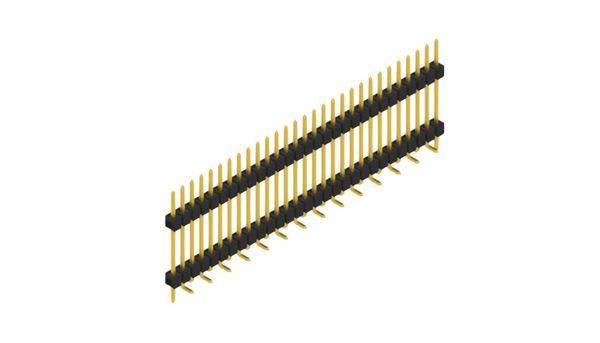 Fischer Elektronik Stiftleiste (Standard) Anzahl Reihen: 1 SL15SMD18229GP 10St.
