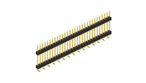 Fischer Elektronik Stiftleiste (Standard) Anzahl Reihen: 1 SL15SMD18230G 10St.