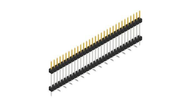 Fischer Elektronik Stiftleiste (Standard) Anzahl Reihen: 1 SL15SMD18231SP 10St.