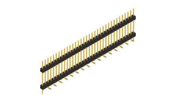 Fischer Elektronik Stiftleiste (Standard) Anzahl Reihen: 1 SL15SMD18234GP 10St.