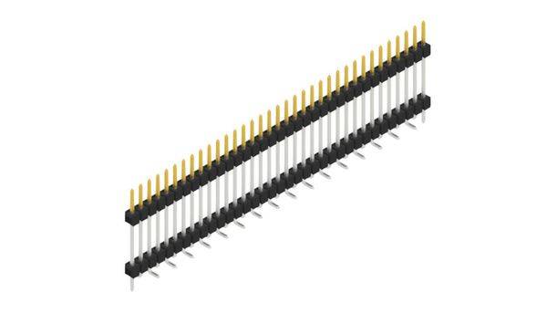 Fischer Elektronik Stiftleiste (Standard) Anzahl Reihen: 1 SL15SMD18235SP 10St.