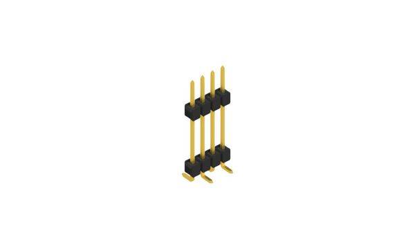 Fischer Elektronik Stiftleiste (Standard) Anzahl Reihen: 1 10051844 10St.