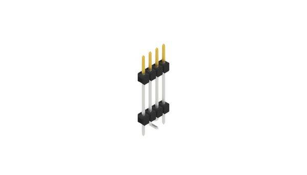Fischer Elektronik Stiftleiste (Standard) Anzahl Reihen: 1 10051847 10St.