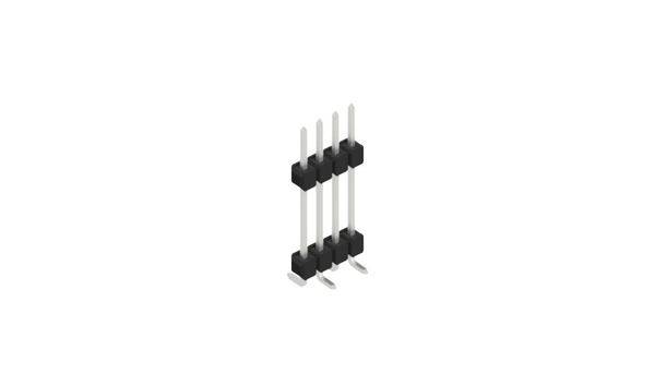 Fischer Elektronik Stiftleiste (Standard) Anzahl Reihen: 1 10051848 10St.