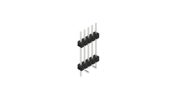 Fischer Elektronik Stiftleiste (Standard) Anzahl Reihen: 1 10051856 10St.