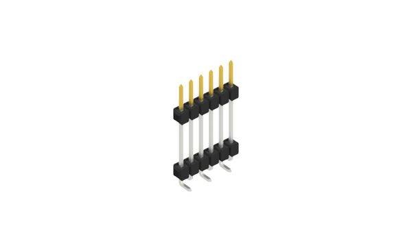 Fischer Elektronik Stiftleiste (Standard) Anzahl Reihen: 1 10051859 10St.