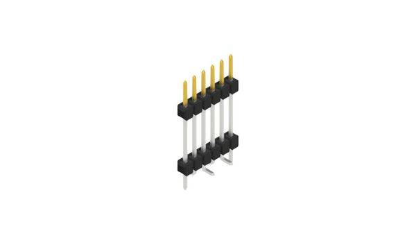 Fischer Elektronik Stiftleiste (Standard) Anzahl Reihen: 1 10051860 10St.
