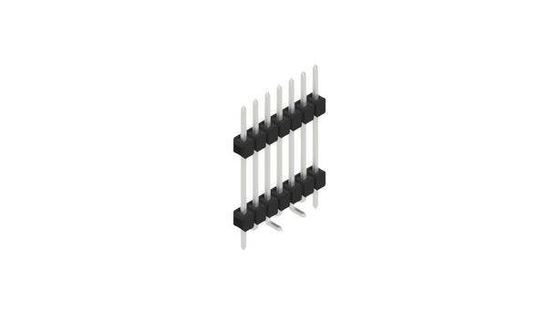 Fischer Elektronik Stiftleiste (Standard) Anzahl Reihen: 1 10051869 10St.