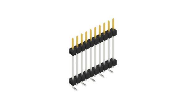 Fischer Elektronik Stiftleiste (Standard) Anzahl Reihen: 1 10051991 10St.