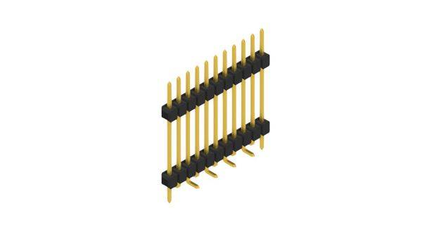 Fischer Elektronik Stiftleiste (Standard) Anzahl Reihen: 1 10051995 10St.