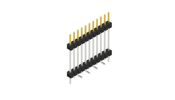 Fischer Elektronik Stiftleiste (Standard) Anzahl Reihen: 1 10051997 10St.
