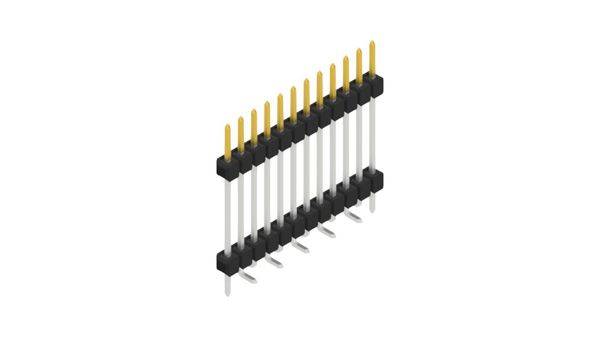 Fischer Elektronik Stiftleiste (Standard) Anzahl Reihen: 1 10052002 10St.
