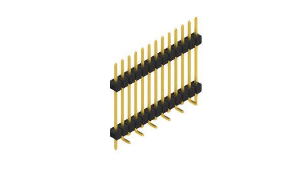 Fischer Elektronik Stiftleiste (Standard) Anzahl Reihen: 1 10052005 10St.