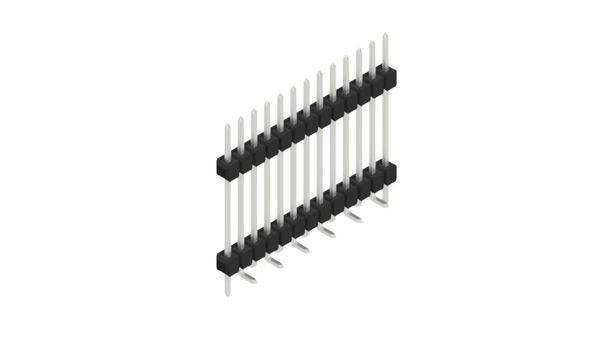 Fischer Elektronik Stiftleiste (Standard) Anzahl Reihen: 1 SL15SMD20713ZP 10St.