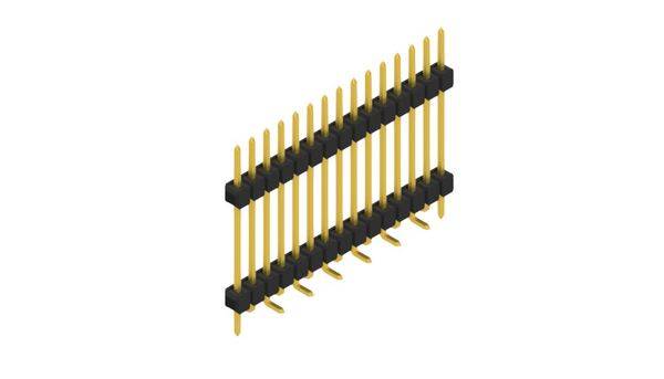 Fischer Elektronik Stiftleiste (Standard) Anzahl Reihen: 1 10052016 10St.