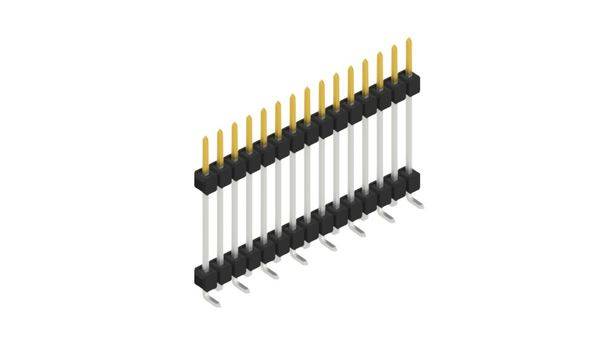 Fischer Elektronik Stiftleiste (Standard) Anzahl Reihen: 1 10052017 10St.