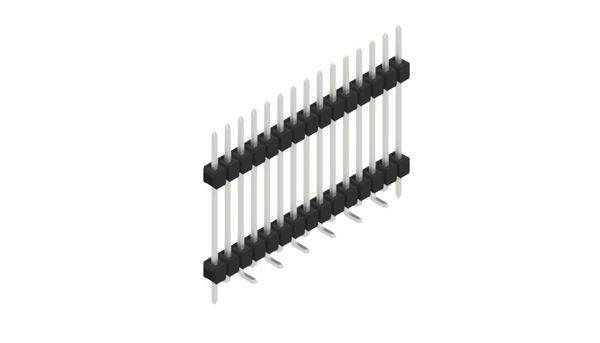 Fischer Elektronik Stiftleiste (Standard) Anzahl Reihen: 1 SL15SMD20715ZP 10St.