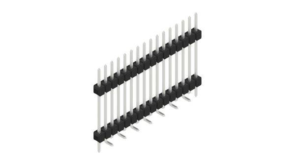 Fischer Elektronik Stiftleiste (Standard) Anzahl Reihen: 1 SL15SMD20716ZP 10St.