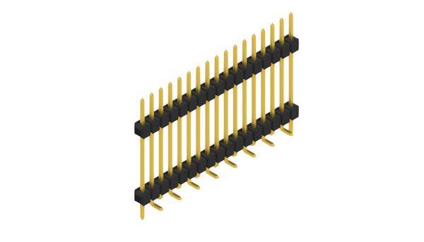 Fischer Elektronik Stiftleiste (Standard) Anzahl Reihen: 1 10052027 10St.