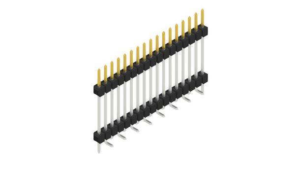 Fischer Elektronik Stiftleiste (Standard) Anzahl Reihen: 1 10052029 10St.