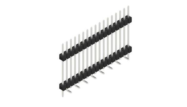 Fischer Elektronik Stiftleiste (Standard) Anzahl Reihen: 1 SL15SMD20717ZP 10St.