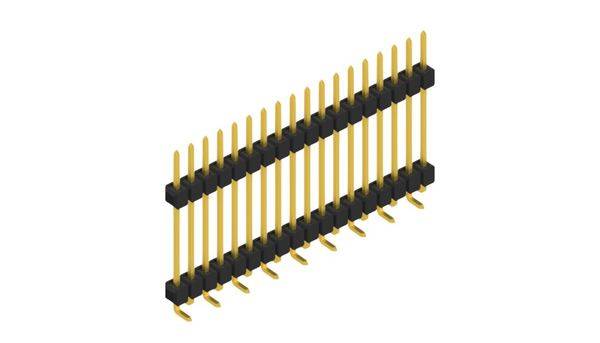Fischer Elektronik Stiftleiste (Standard) Anzahl Reihen: 1 10052031 10St.