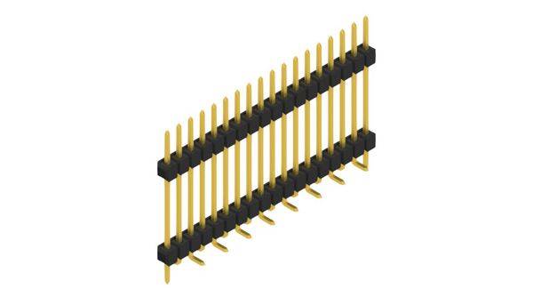Fischer Elektronik Stiftleiste (Standard) Anzahl Reihen: 1 10052032 10St.