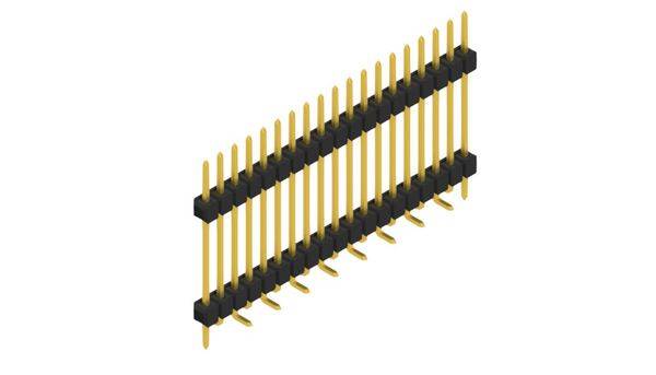 Fischer Elektronik Stiftleiste (Standard) Anzahl Reihen: 1 10052037 10St.