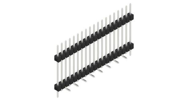 Fischer Elektronik Stiftleiste (Standard) Anzahl Reihen: 1 SL15SMD20719ZP 10St.