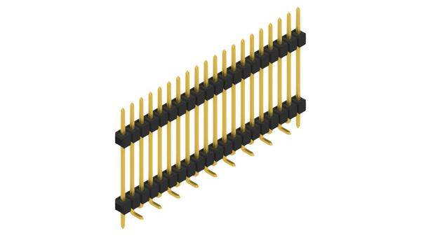 Fischer Elektronik Stiftleiste (Standard) Anzahl Reihen: 1 SL15SMD20720GP 10St.